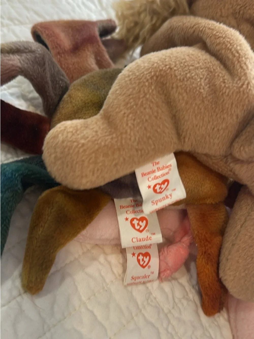 Ty Beanie Babies Plush Lot of 8